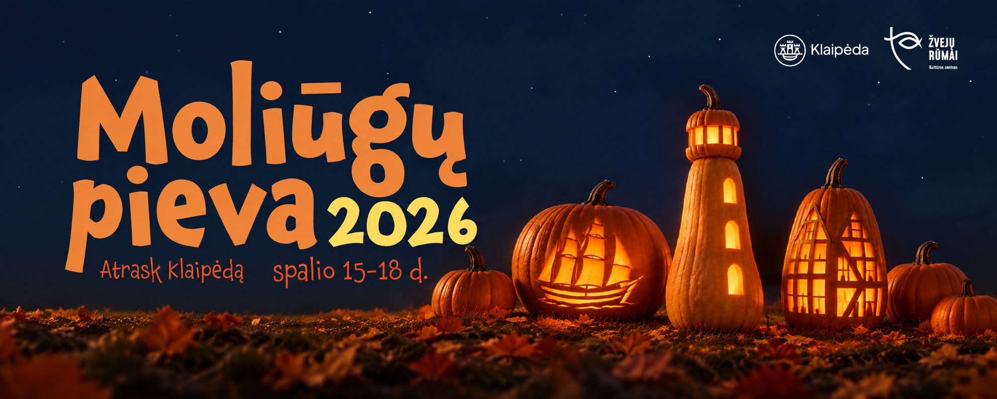 Moliūgų pieva horizontalus į forms su logo MOLIŪGŲ PIEVA 2026
